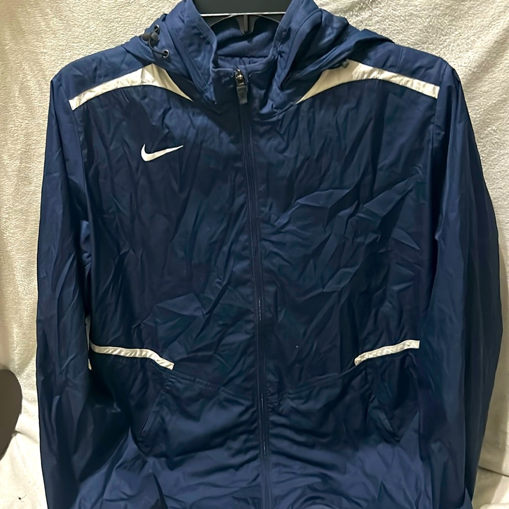 Blue wind jacket